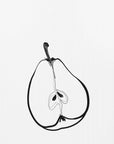 Plakat - Line art half pear