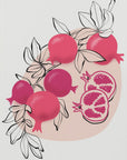 Poster - Fathia pomegranates