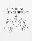 Plakat - Sunshine Birds Coffee