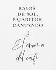 Plakat - Spanish Morning Coffee