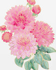 Plakat - Pacey pink watercolor bouquet