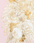 Plakat - Rekha floral art pair (left)