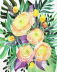 Poster - Lola tropical bouquet
