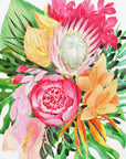 Poster - Celia tropical bouquet