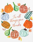 Plakat - In all things give thanks