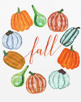 Poster - Fall pumpkins