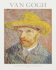 Plakat - Self Portrait With Straw Hat - Admen.dk