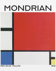 Plakat - Composition with Red, Blue, and Yellow 1930 - Admen.dk