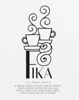 Poster - Fika illustrated definition