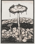 Plakat - Dripping Mushroom 1916 - Admen.dk