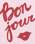 Plakat - Bonjour Kiss