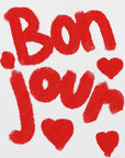 Plakat - Bonjour Hearts