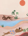 Plakat - Beach Please - Admen.dk