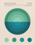 Plakat - Bauhaus Mavi Daire - Admen.dk