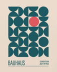 Plakat - Bauhaus Mavi Kureler - Admen.dk