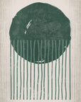 Poster - Emerald Round Jellyfish