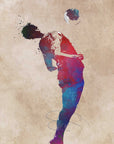 Plakat - Vibrant Soccer Header
