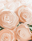 Plakat - Coral roses