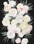 Plakat - Dara bouquet in black