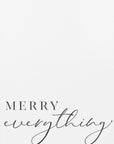 Plakat - Merry everything