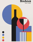 Plakat - Bauhaus Wine Lodge - Retrodrome