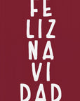 Plakat - Simple feliz Navidad