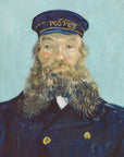 Plakat - Vincent Van Gogh's Portrait of Postman Roulin (1888) - Admen.dk