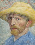 Plakat - Vincent Van Gogh's Self Portrait (1887) - Admen.dk