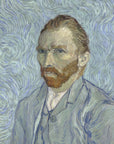 Plakat - Vincent Van Gogh's Self Portrait (1889)