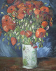 Plakat - Vincent Van Gogh's Vase With Poppies (1886) - Admen.dk