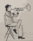 Poster - Trumpet Man