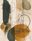 Plakat - Abstract Beige No 1