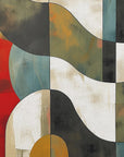 Plakat - Abstract Fields No 1