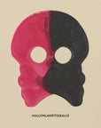 Plakat - Hallonlakritsskalle