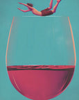 Plakat - Wine Dive