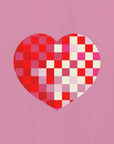 Plakat - Pixel heart