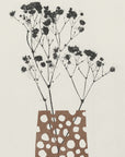 Poster - Gypsophila In a Brown Vase