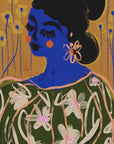 Plakat - The Blue Woman - Admen.dk