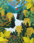 Plakat - View From the Mountain - Admen.dk