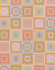 Poster - Colorful digital grandma squares III
