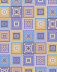 Poster - Colorful digital grandma squares IV