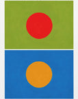 Plakat - Bauhaus complimentary contrast