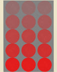 Poster - Bauhaus contrast of saturation