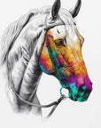 Poster - Horse Wild Tribal Illustration Art 04
