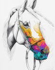 Plakat - Horse Wild Tribal Illustration Art 05
