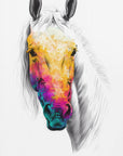 Poster - Horse Wild Tribal Illustration Art 06
