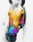 Plakat - Horse Wild Tribal Illustration Art 08
