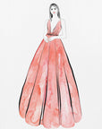 Plakat - Kaede fashion illustration