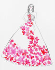 Plakat - Oleta fashion illustration