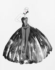 Poster - Beren fashion illustration
